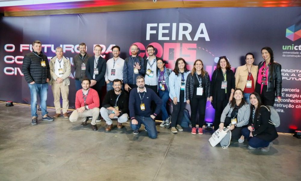 Visita à Feira Construir Aí durante a missão Empresarial SC 2024