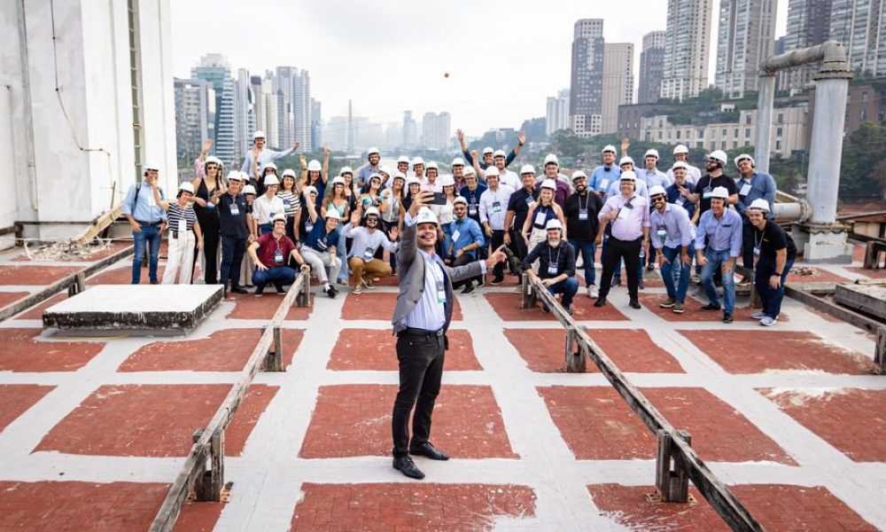 Visita ao empreendimento Usina São Paulo (JHSF) durante a Missão Empresarial São Paulo 2023
